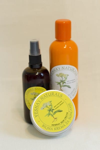 Herbal Sun Care Products